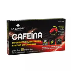 CAFEINA 750MG LASANDAY 10CAP