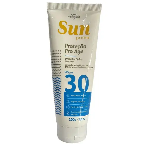 Protetor Solar Loção Sun Prime FPS30 100G - My Health