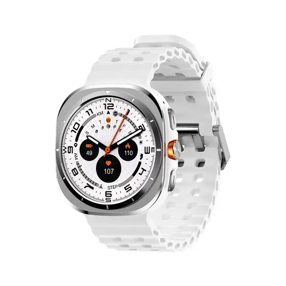 Smartwatch Watch Ultra 1.43” ECG IP68 NFC ChatGPT Branco