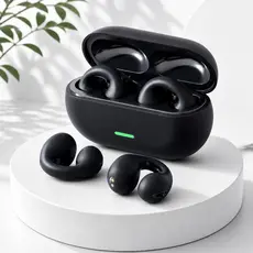 Fone Bluetooth Orelha Clip 5.3 Sem Fio com 24h de Bateria