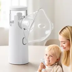 Nebulizador de malha, inalador ultrassônico automático e silencioso, adequado para crianças e adultos.