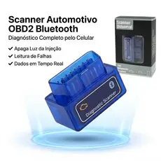 Scanner Automotivo OBD2 Bluetooth ELM327 Diagnóstico Carro Android iPhone