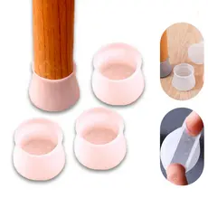 Protetor de Silicone para Pés de Cadeira e Mesa Pés Pezinho Redondo