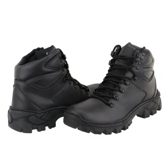 Bota Coturno CAT Arizona Preta Couro Ecológico 007