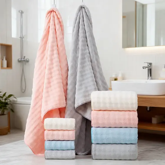 Toalha de Microfibra 70x140cm - Super Absorvente, Secagem Rápida. Perfeita para Praia, Piscina, Banho e Academia