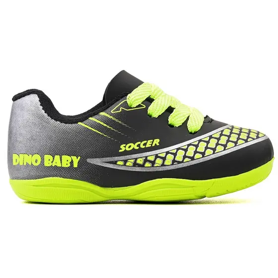 Chuteira Infantil Bebe Menino E Menina Dino Baby Soccer  Futebol 18ao33