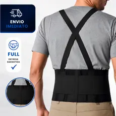Protetor Lombar Ergonômico EPI | Cinta de proteção confortável segurança certificada