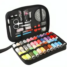 Conjunto De Bolsa De Costura Portátil Kit De Ferramentas DIY Para Casa Viagens Emergências Estojo Com Itens De Costura