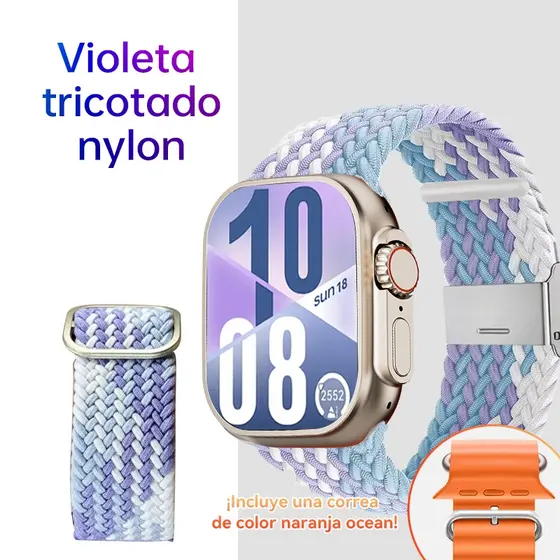 Smartwatch 10 Ultra Calculadora Cardíaca Monitoramento Da Frequência Relógio Inteligente