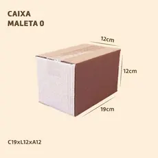 Caixa de Papelão 19x12x12 Reforçada para Envio Resistente Correio Pac Sedex