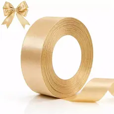 Rolo de Fita Cetim 38mm x 23m Decorativa Para Laços Boutique Artesanato Festas Embalagens Decoração