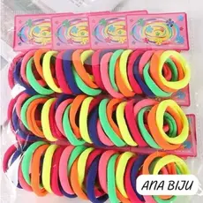 ANA1108 Médio Xuxinha para cabelo de Meia e elástico para cabelo Scrunchie-Rosa glam shop