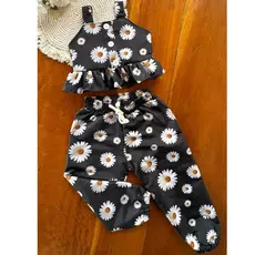 2 a 4 anos - Conjunto Blogueirinha Infantil Feminino Menina | 2 Peças | Moda infantil