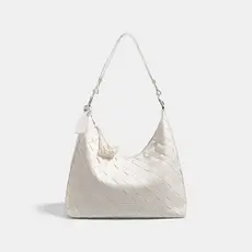 WAIEBFAF Bolsa de ombro feminina de couro macio de grande capacidade Bolsa de ombro Casual diária
