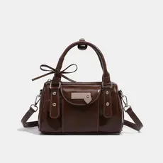 WAIEBFAF Bolsa feminina multicolorida bolsa de boliche simples Casual bolsa de ombro Diagonal