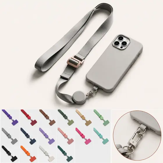 Cordão para Celular Universal Personalizado 70cm Alça Transversal Case iPhone Samsung Xiaomi