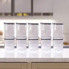 10 potes de 1,1 litros potes herméticos organização alimentos e cozinha