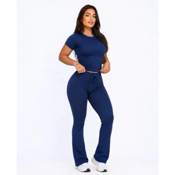 Conjunto flare top + legging