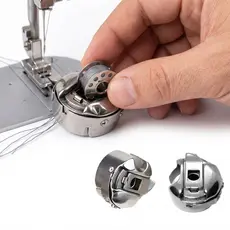 Caixa de Bobina Máquina de Costura Industrial Reta Jack Singer Juki Brother Gemsy Ferro Resistente