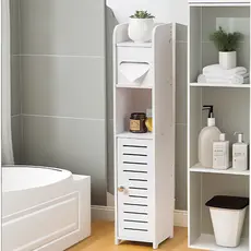 Armário Multiuso à Prova d'Água - Armazenamento para Banheiro Quarto Sala Prateleira Lavanda