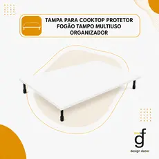 Tampa Para Cooktop Protetor Fogão Tampo Multiuso Organizador