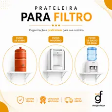Suporte de Filtro Para Filtro Galão Filtro de Barro e Purificador