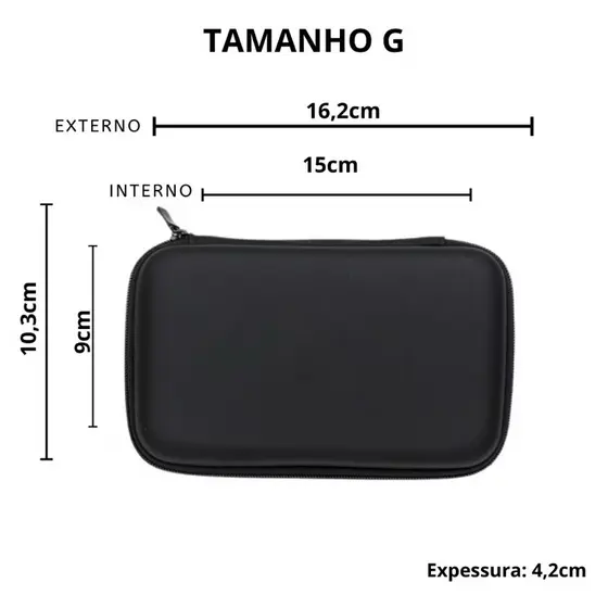 Case Emborrachado - Estojo emborrachado