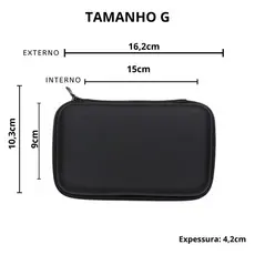 Case Emborrachado - Estojo emborrachado