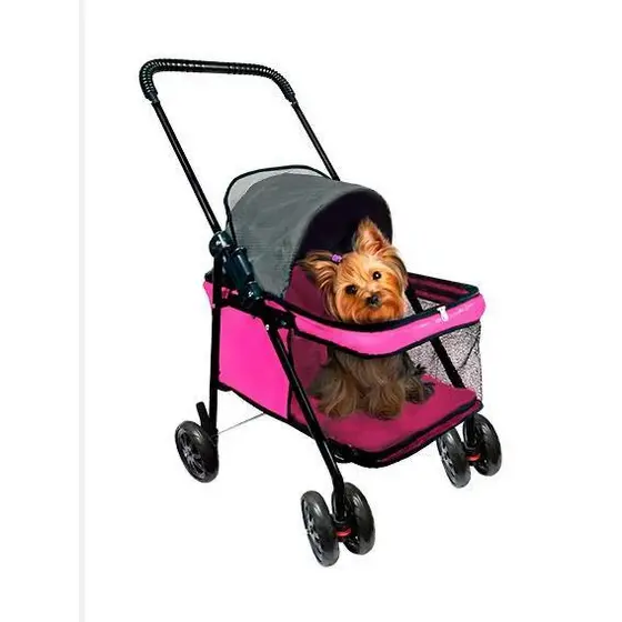Carrinho de Passeio para PET até 15 kg. Transporte Viagem Cães Gatos