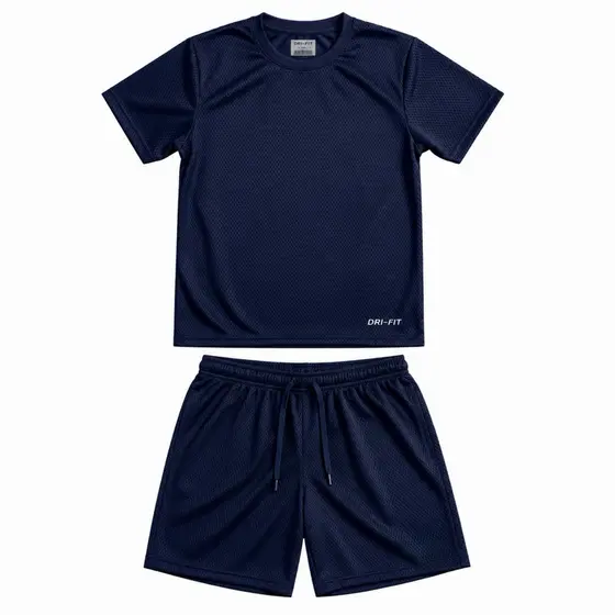 Kit Conjunto Infantil e juvenil Camisa e Shorts Dri-Fit