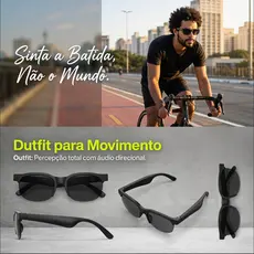 Óculos de sol inteligentes com áudio Bluetooth, modelo G58