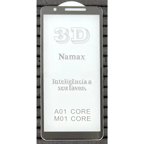 Película compatível com Samsung A01 Core de Vidro 3D
