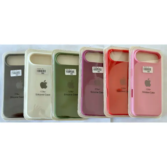 Capa compatível com Iphone Air Case Silicone
