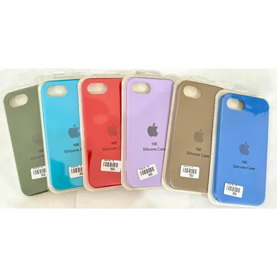 Capa compatível com Iphone 16E Case Silicone