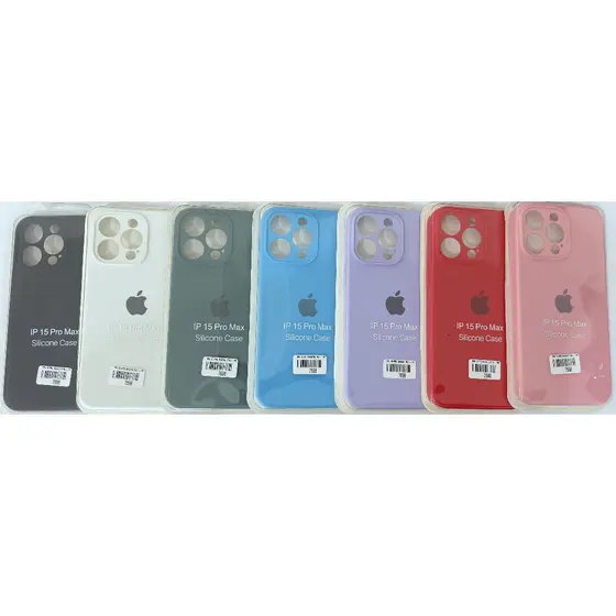 Capa compatível com Iphone 15 Pro Max Case Silicone