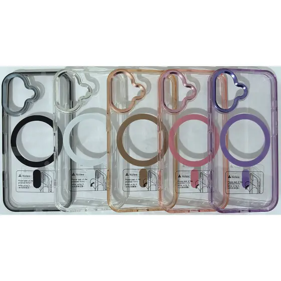 Capa compatível com Iphone 16 Gear 4/Veryrio Crystal Palace com Magsafe