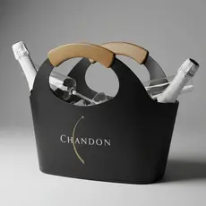 Bolsa Cooler Térmica Balde Gelo Espumante Chandon Champanheira Sacola Térmica Bag Cooler Ice Bag