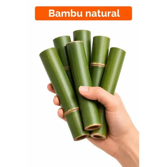 Brinquedo Bambú Natural Para Roedores Porquinho Da Índia Hamster Coelho