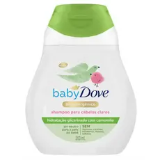 Shampoo Baby Dove Hidratação Glicerinada Camomila 200ml (Cabelos claros)
