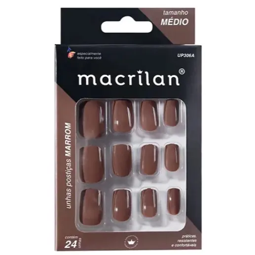 Unhas Postiças Tamanho Curto - Macrilan