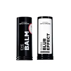 Kit Primer Blur Fixador De Maquiagem + Balm De Olhos Simple Organic
