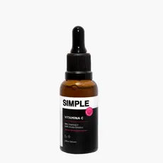 Ultra Sérum Vitamina C Pele Firme E Uniforme Simple Organic