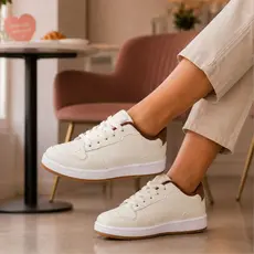 Tênis Feminino Casual 34 ao 39 Liso Básico Clean Sapatenis Lançamento Inverno 2026 TENDÊNCIA Conforto, Estilo