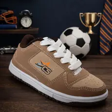 Tenis Infantil do 26 ao 33 CS Unissex Sola Antiderrapante Cadarço Premium Perfeito pra Escola Passeio Adolescente Estilo