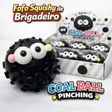 Taba Squish De Brigadeiro Brinquedo de Apertar Anti Estresse Beliscar Relaxante