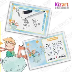 Lousa Mágica + Caneta Com Apagador Lembrancinha Festa Infantil Tema Pequeno Principe