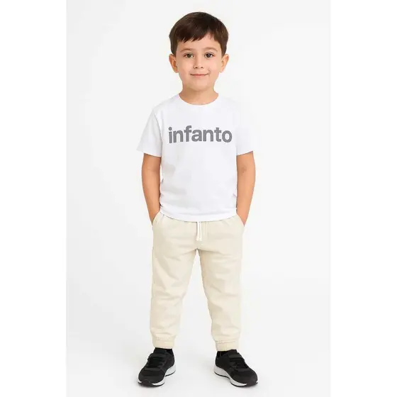 Calça INFANTIL de Sarja Menino Alta Qualidade Slim Fit Brim Criança