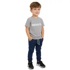 Calças Jogger Infantil Masculina Inverno Escolar menino 04 ao 16 anos