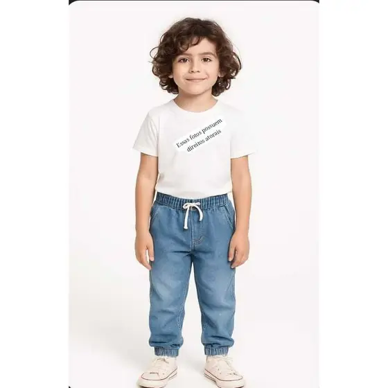 Calça Jogger Infantil Masculino Envia Rápido