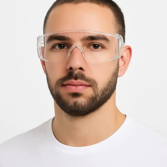 2 Oculos De Proteção Transparente C/ Epi